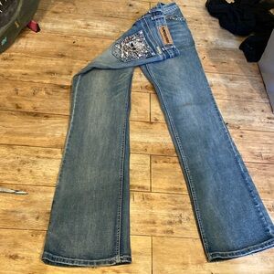 platinum plush jeans